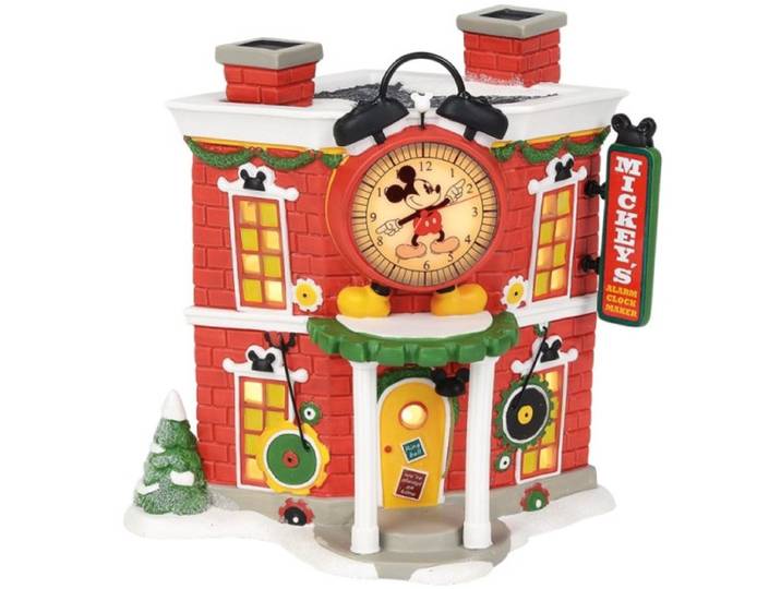 Disney Department - Village - Mickey's Alarm Clock Shop