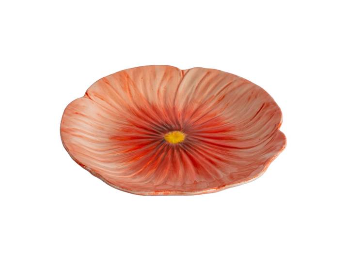 Byon Assiette à dessert Poppy 20,5x21 cm Rouge