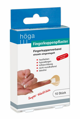 Höga-Pharm GmbH HÖGA-FINGERKUPPEN Pflaster 4x7 cm 10 St 08859495
