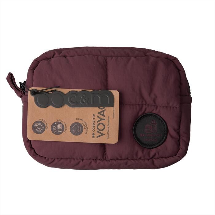 CASEME Pochette Organizer Compatta Da Viaggio-marrone