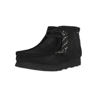 Stiefel CLARKS "WallabeeBT.GTX", Damen, Gr. 39,5, schwarz, Schuhe Stiefel, in allwettertauglicher Qualität