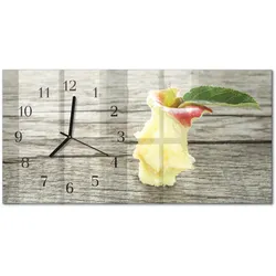 WANDUHR aus Glas 60x30 cm - Apple-Kern