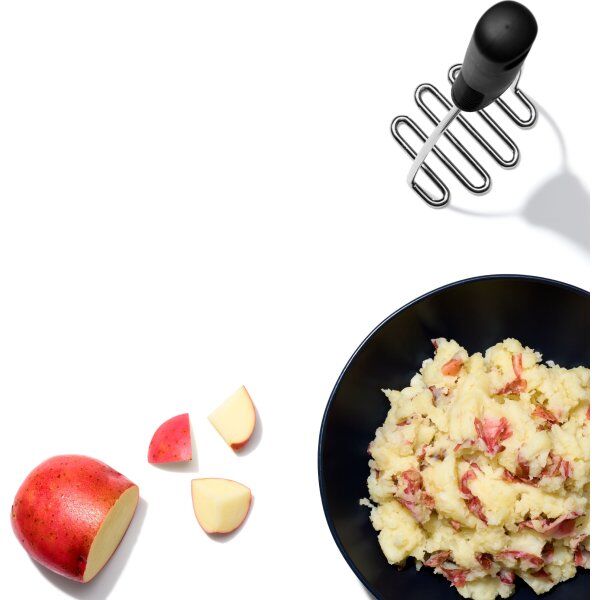 Oxo Kartoffelmoser, Silikone/stål
