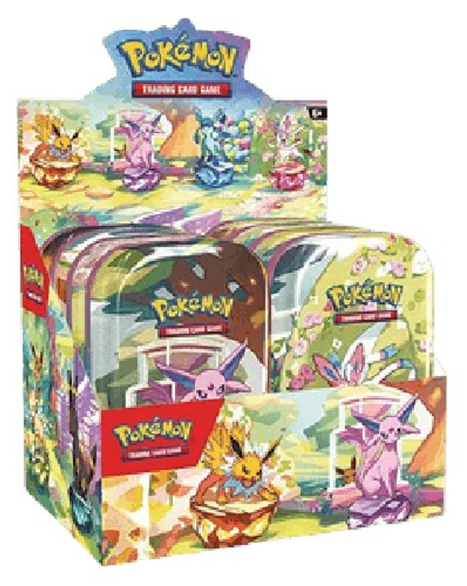 POKÉMON 10566 Karmesin & Purpur 8.5 Prismatische Entwicklungen Mini Tin
