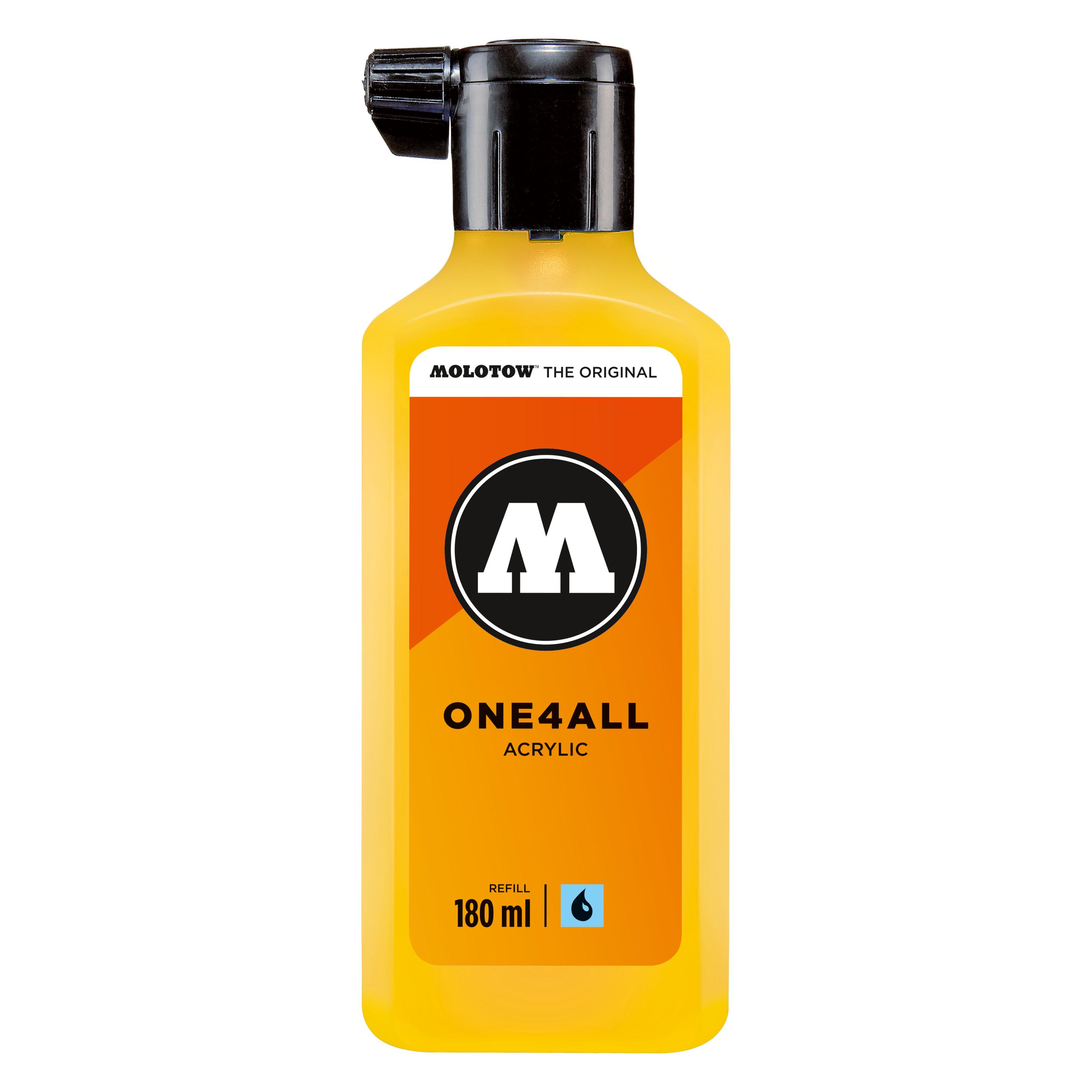 Molotow Refill ONE4ALL (Gelb, 180 ml) (MO692239)