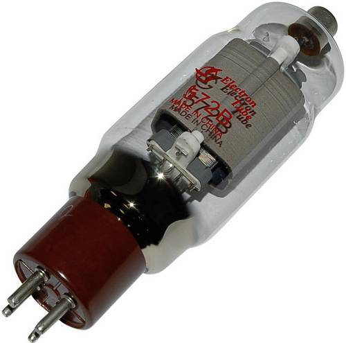 BTB Vertrieb 572 B Elektronenröhre Leistungstriode 2400V 250mA Polzahl: 4 Sockel: UX-4 Inhalt 1St.