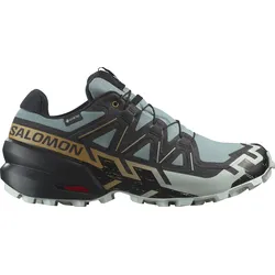 Salomon Herren Speedcross 6 GTX Trailrunningschuhe - 48 - Trooper/Black/Wood Thrush