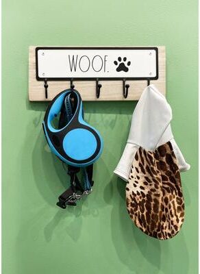 Rae Dunn Pet Themed Wall Hooks - WOOF