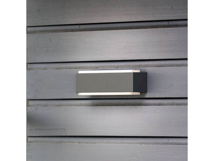 Philips LED Außenwandleuchte Stratosphere, schwarz, Aluminium, Modern