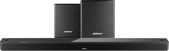 Bose Smart Ultra Soundbar Zwart met Bose Surround Speakers Zwart