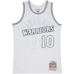 Mitchell & Ness, Herren, Sportshirt, Swingman White Jersey Golden State Warriors Tim Hardaway - L (L), Weiss, L