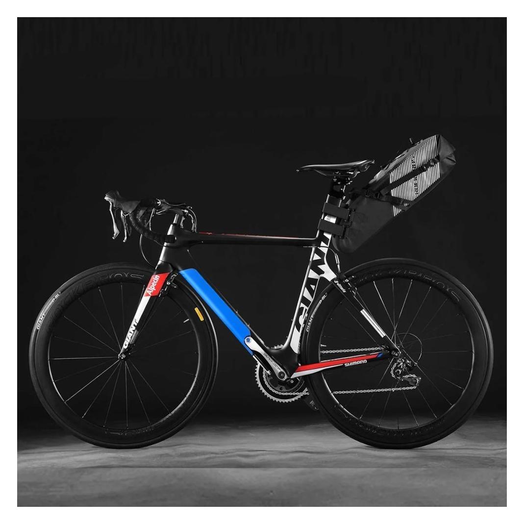 Rockbros Torba rowerowa AS-013 podsiodłowa 10L - czarny (10 l, Satteltasche) (5907769386428)