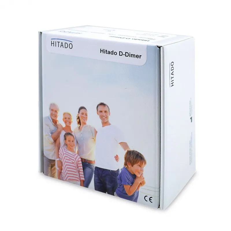 HITADO GmbH D-Dimer Schnelltest (5 Tests) mit Pufferlösung, aus Vollblut oder Plasma, Hitado 311-39651208