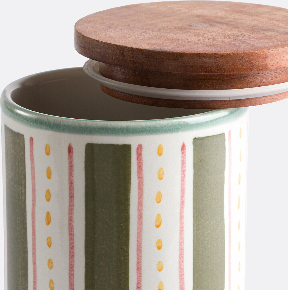 LA REDOUTE INTERIEURS Pot de conservation en grès émaillé H19 cm, Baldia