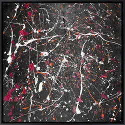 Gemälde MUSIC IS MY LIFE 1 (BHT 70x70x3 cm) - BHT 70x70x3 cm