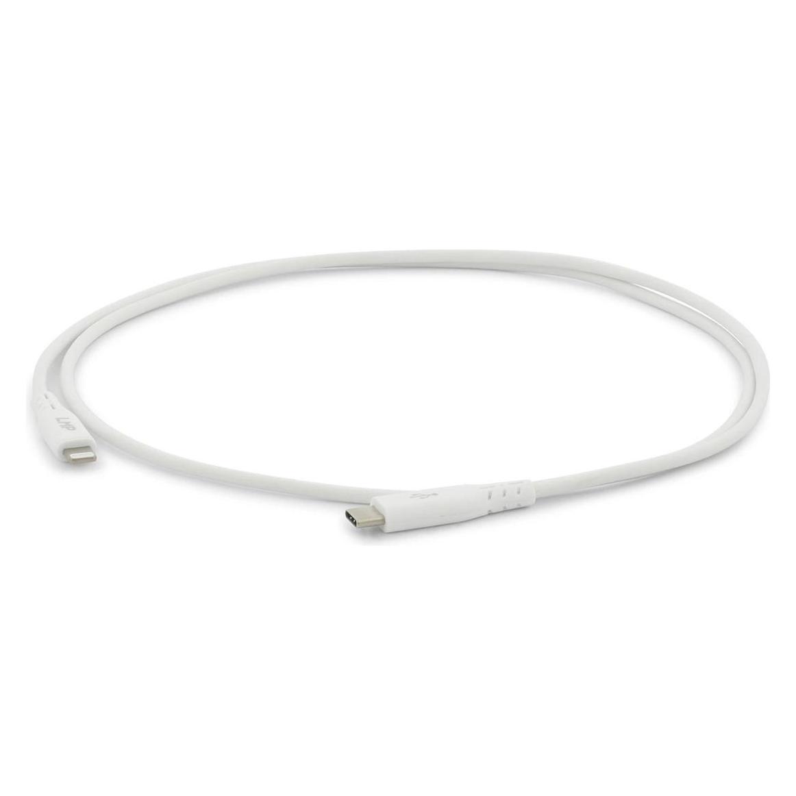 LMP USB 3.0-Kabel USB-C - Lightning 1 m Weiss (1 m, USB 3.2 Gen 1, USB 3.2 Gen 2) (18995)