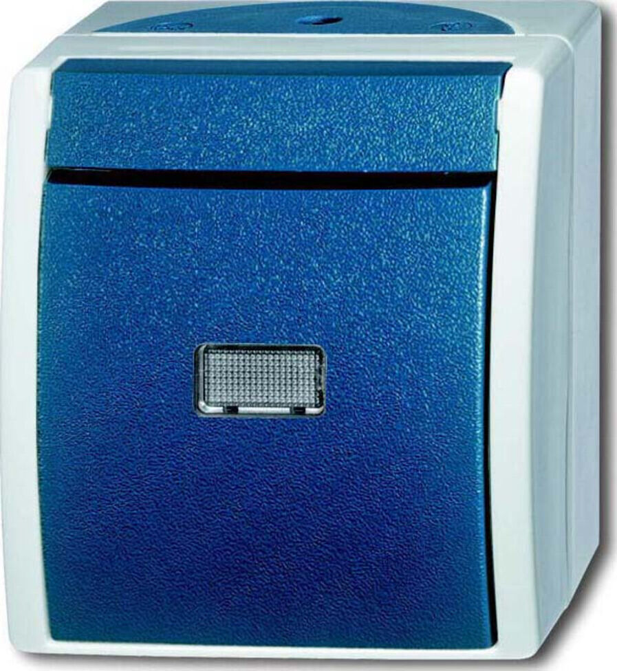 Busch-Jaeger Wechselschalter AP 2601/6 WGL-53 (2CKA001085A1613)