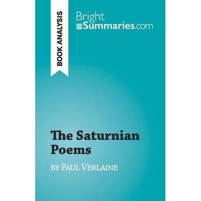 The Saturnian Poems, Taschenbuch von Sophie Chetrit, BrightSummaries.com, 978-2-8086-9790-3