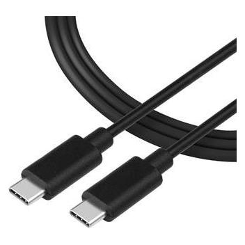 Tactical Taktisches Glattes Kabel USB-C/USB-C 2m Schwarz (2 m, USB 2.0, 60 W) (57983104156)