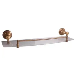 RAV SLEZÁK Regal Antikes Messing Metall, Glas MKA090050SM