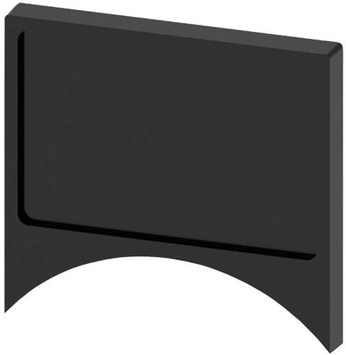 Siemens 3SU1960-0AH10-0AA0 3SU19600AH100AA0 Schildträger (B x H) 27mm x 17.5mm Schwarz 10St.
