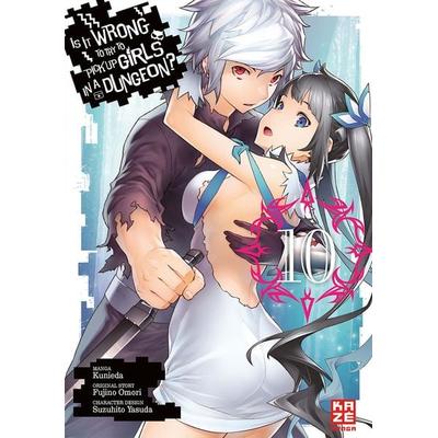 Is it Wrong to Try to Pick up Girls in a Dungeon – Band 10 (Finale), Taschenbuch von Fujino Oomori, Kazé, 978-2-88921-891-2