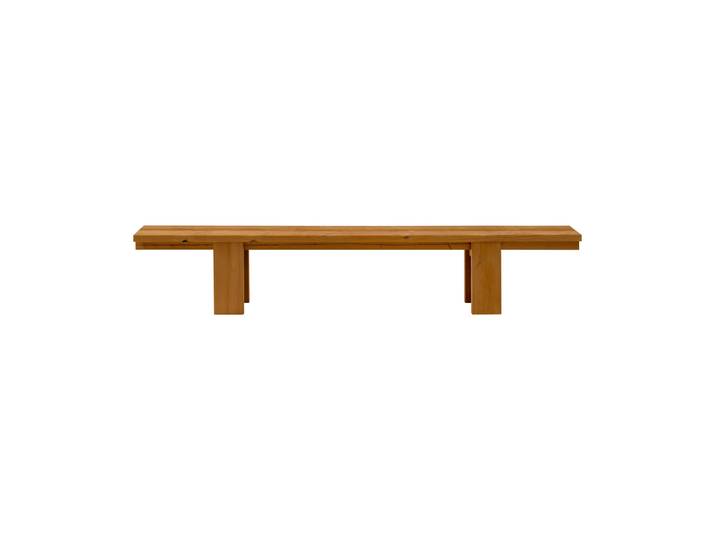 Vaarnii 013 Osa Outdoor Bench Bank Wärmebehandeltes Kiefernholz, 270x37x49 cm