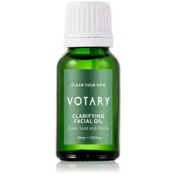 Votary, Gesichtsreinigung, Clary Sage Klärendes Öl für das Gesicht - 30 Ml (Reinigungsöl, 30 ml)