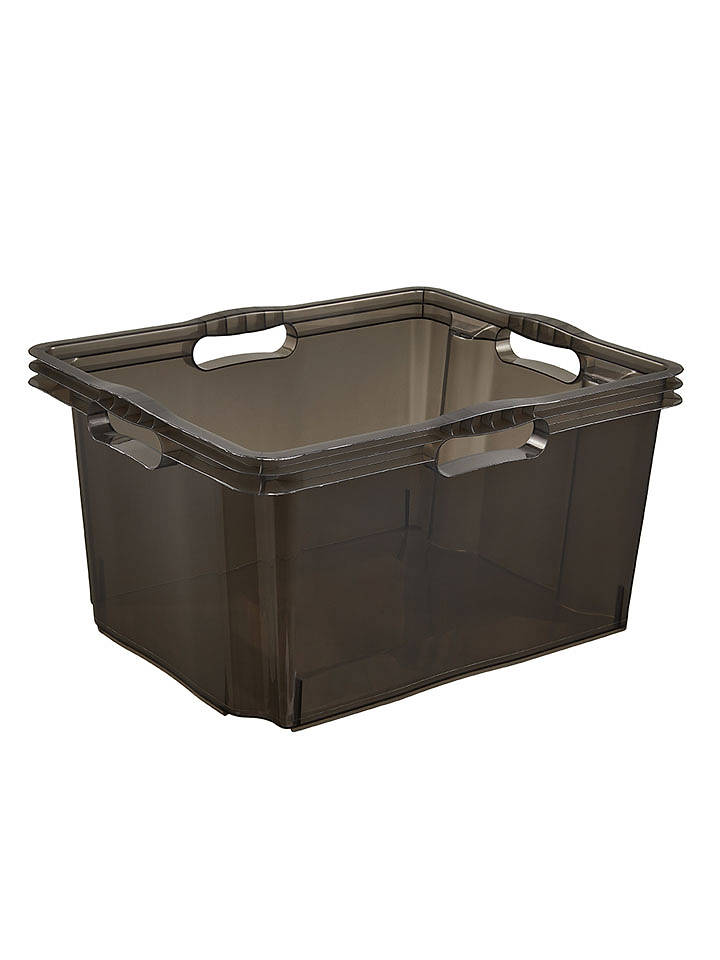 keeeper Aufbewahrungskiste "Franz" in Grau - 24 l - onesize