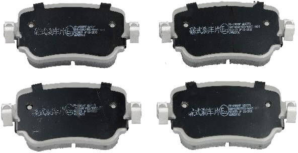 ASHIKA 51-00-0900 Brake pad set