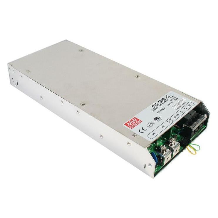MeanWell AC/DCNetzteilbaustein geschlossen (RSP-1000-24)