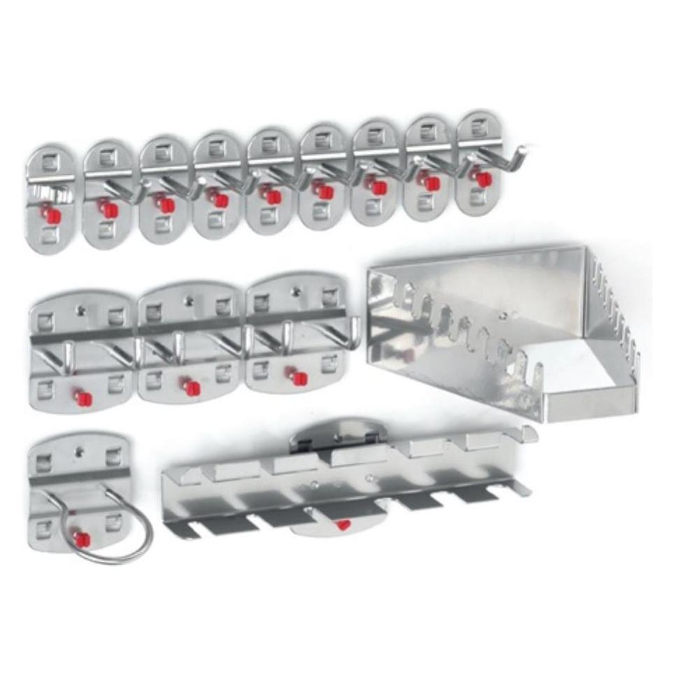Kappes Werkzeughalter BxHmm 12 div. Haken/3 Doppelhaken 15-tlg. (4027.03.0001)