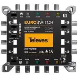 Televes Multischalter 5 in 8 Guß MSE58C