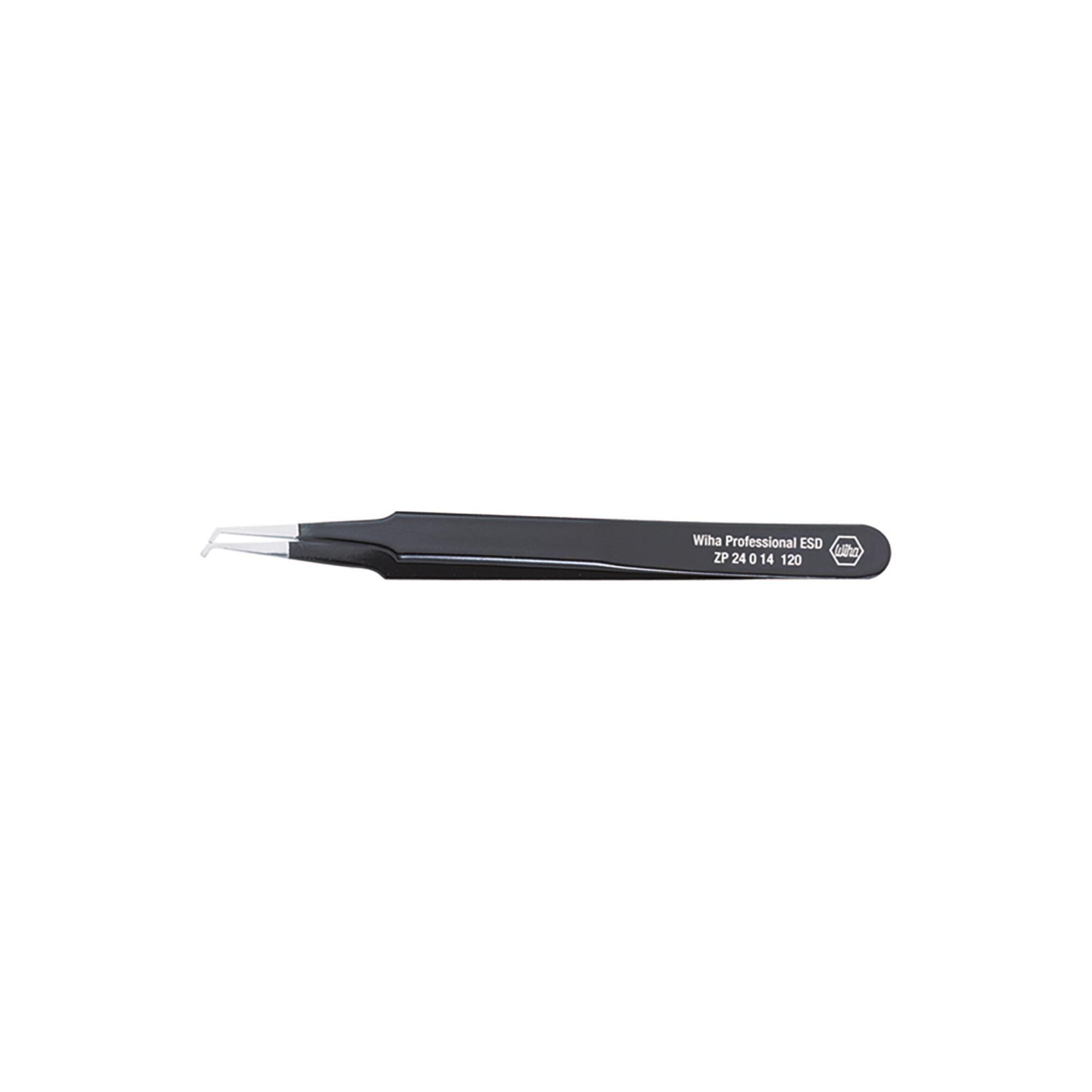 Wiha SMD-Pinzette Professional ESD Typ 12 120 mm (32338)