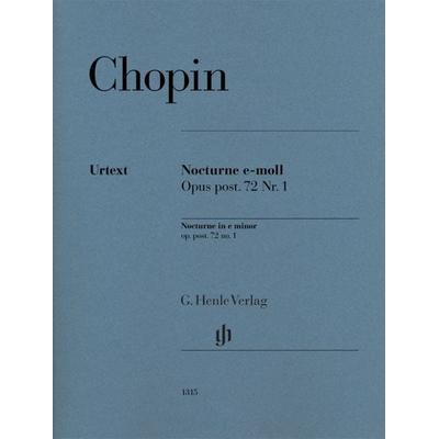 Frédéric Chopin - Nocturne e-moll op. post. 72 Nr. 1 -