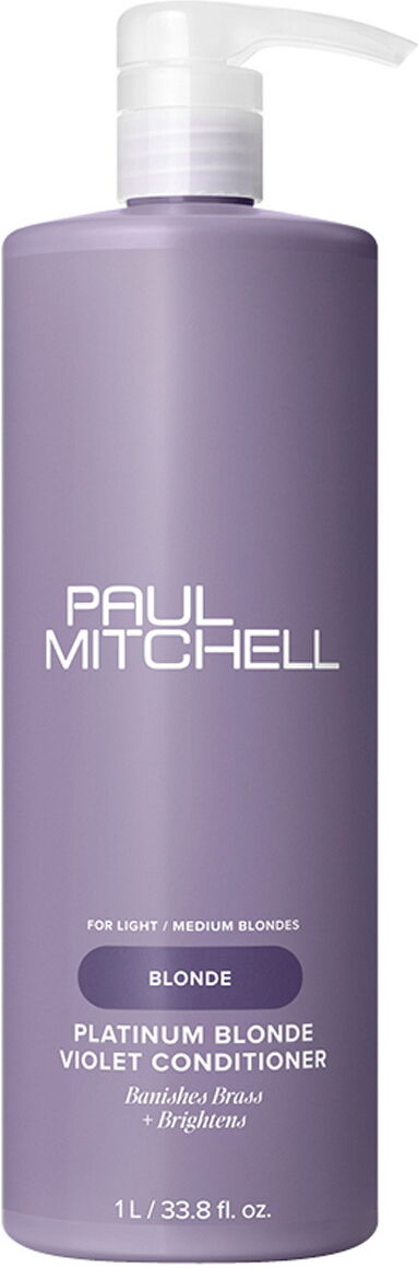 1L Paul Mitchell Blonde Platinum Blonde Violet Conditioner