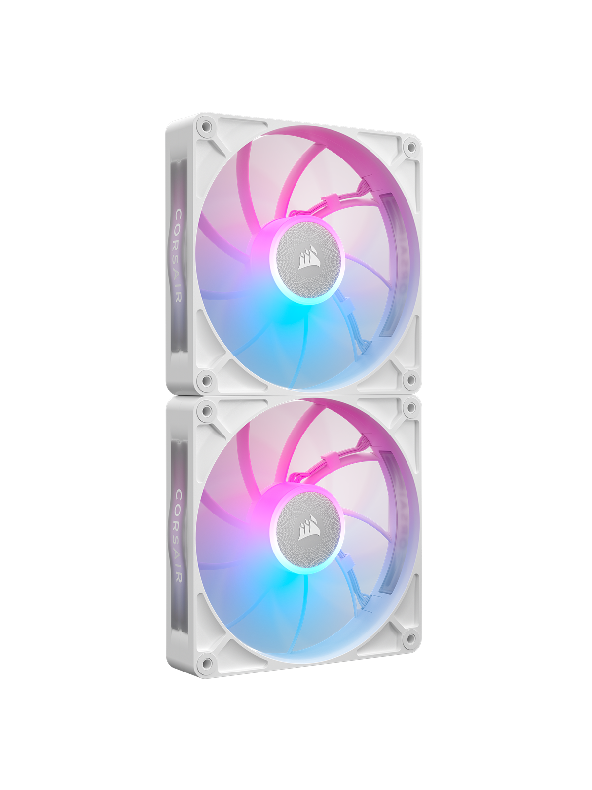 Corsair iCUE LINK RX140 MAX RGB (2-pack) - Gehäuselüfter - 140mm - Schwarz mit RGB LED - 36 dBA