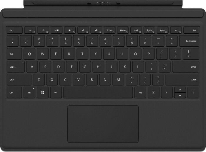 Microsoft Surface Pro Type Cover   Czarny   IT - Refurbished