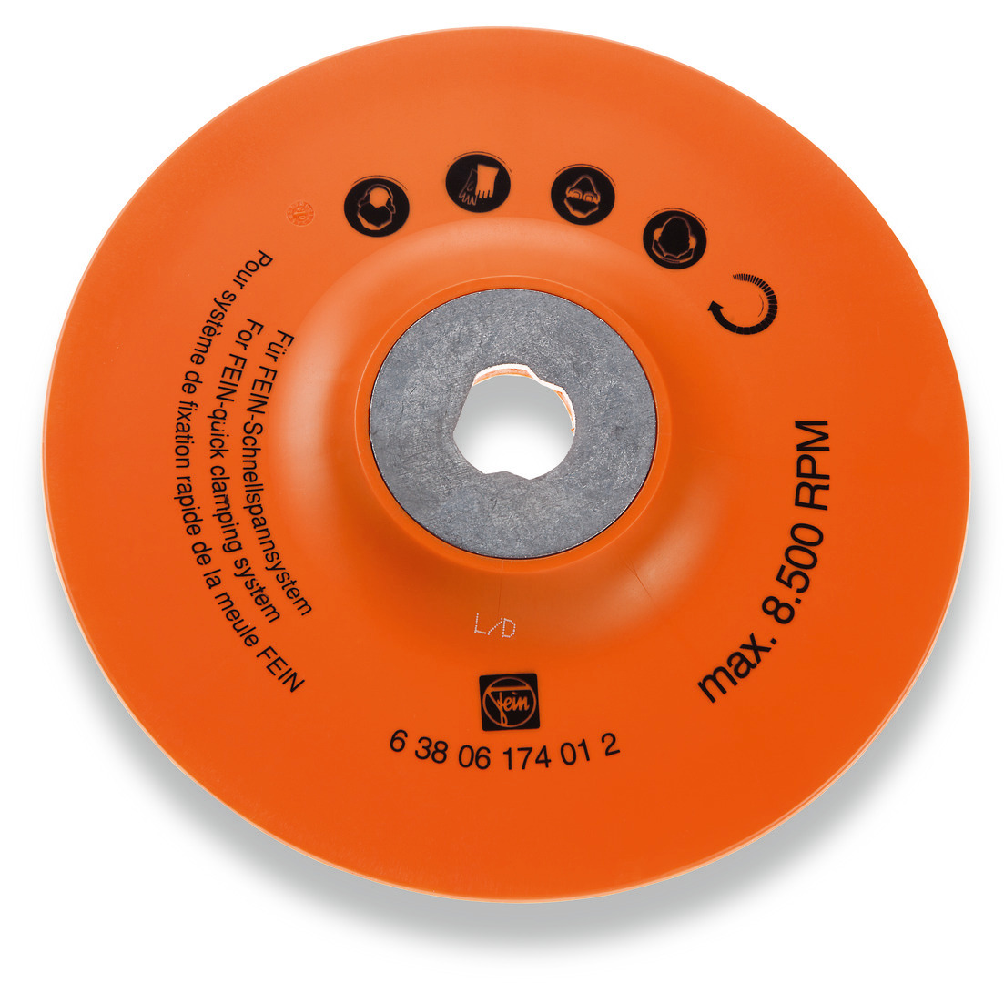 FEIN Elastischer Schleifteller, Ø 180 mm, ohne Spanneinheit. 63806174012