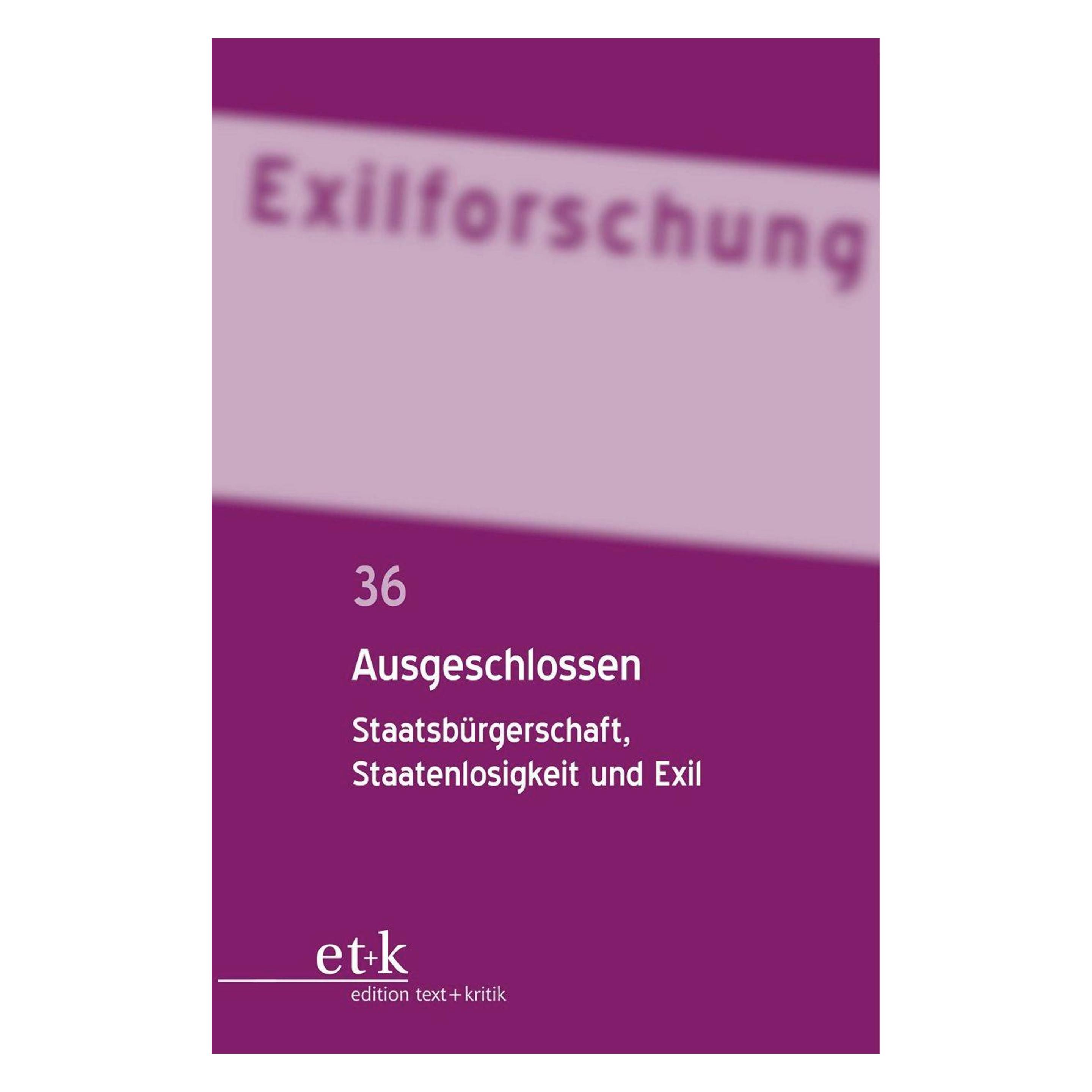 De Gruyter Ausgeschlossen (Deutsch, Doerte Bischoff, Miriam Rürup, 2019) (56824295)