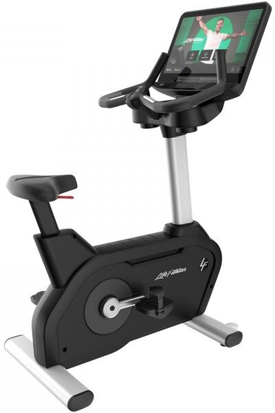 Life Fitness Integrity+ Upright Bike Diamond White 24