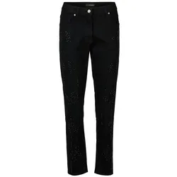 Knöchellange Jeans Doris Streich schwarz, 40