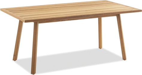 Niehoff Ann Esstisch Teak massiv natur
