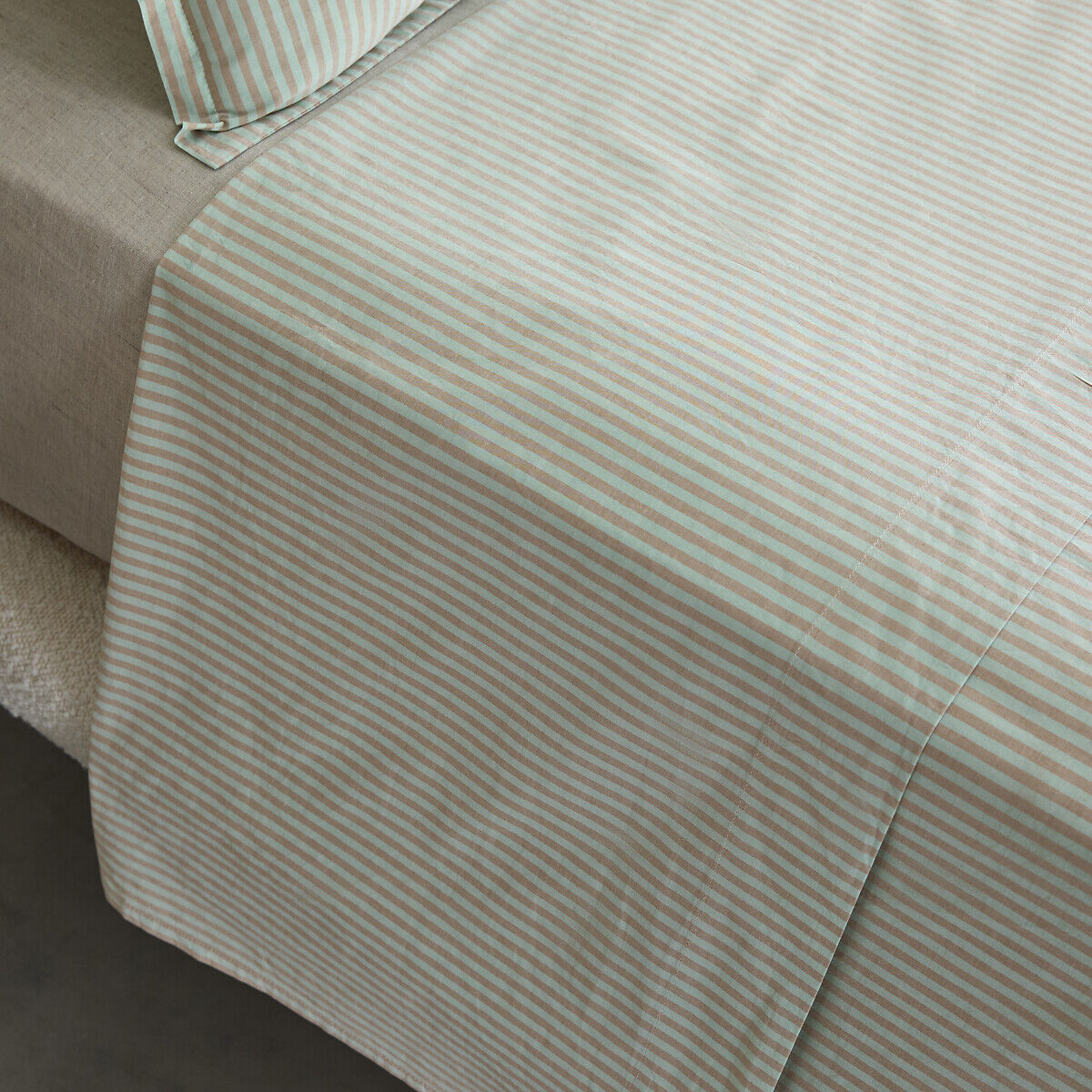 AM.PM Drap plat en percale lavée 120 fils, VALLI