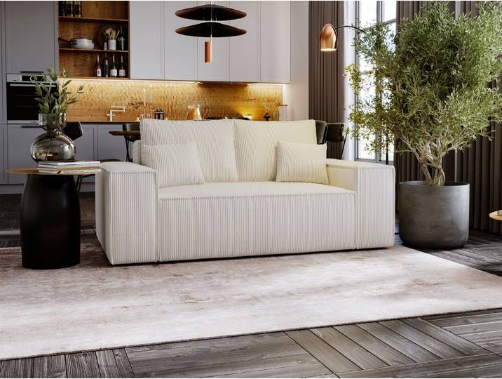 Compleo Schlafsofa für eine kleine Wohnung, Schlaffunktion, Breite:188 cm MALAG