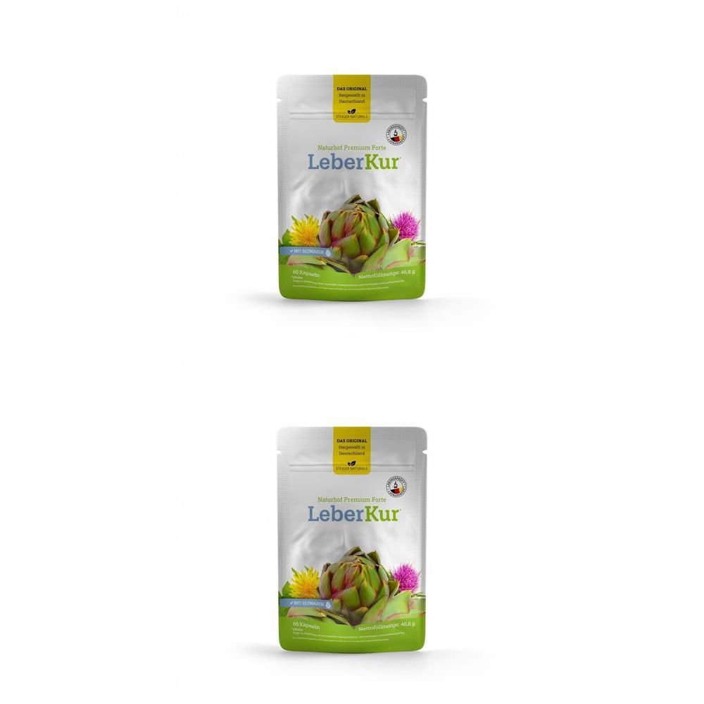 Naturhof Leberkur Premium Forte Kapseln x2 2x60 St
