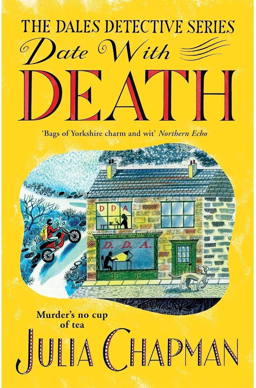 Pan Dales Detective Series Book 1: Date with Death by Julia Chapman - Paperback Cosy Crime Mystery Set in the Yorkshire Dales - New Release