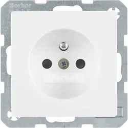 Berker Steckdose mit Schutzkontakt Q.1 po 6768766089