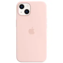 Apple Silikon Case mit MagSafe für Apple iPhone 13, kalkrosa