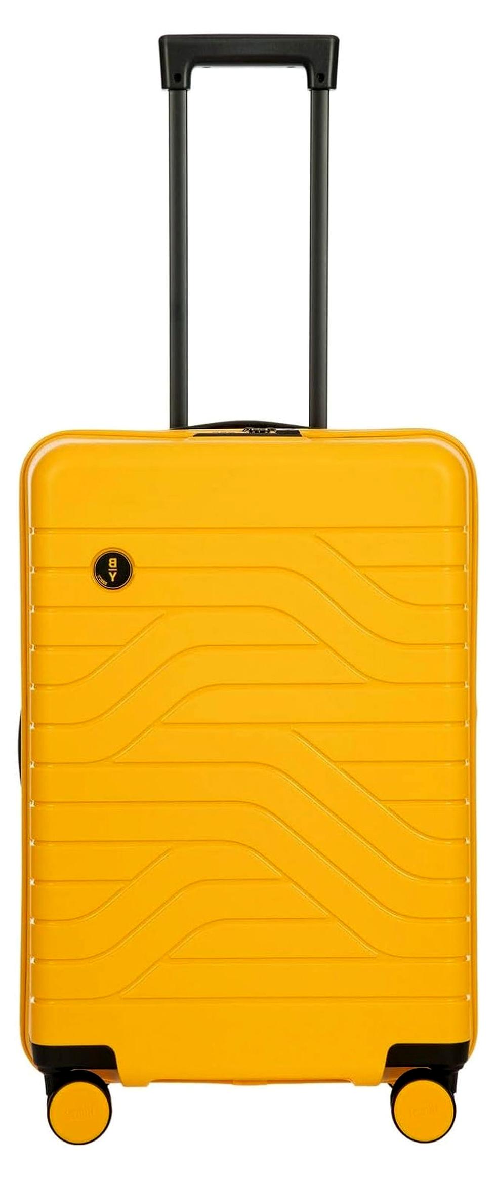 Erweiterbarer Hartschalen-Trolley Ulisse B, Gelb, 43x65x26 cm